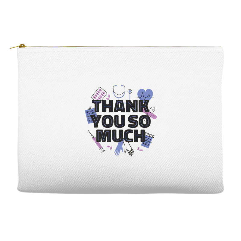 World Health Day Mental Health Awareness Thank You Nurses T Shirt Accessory Pouches by LoriMccarty89 | Artistshot