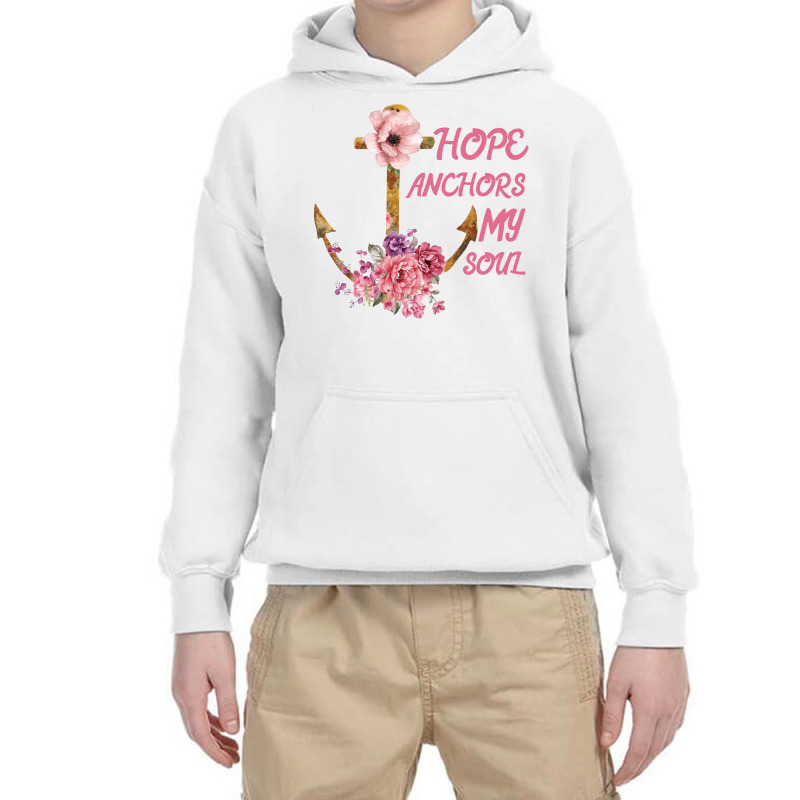 Hope Anchors My Soul Youth Hoodie | Artistshot