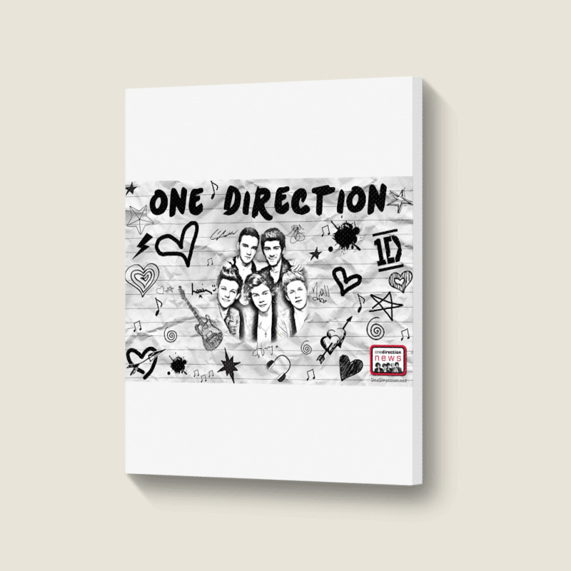 One Direction 5 Portrait Canvas Print | Artistshot