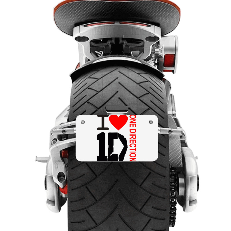 One Direction 9 Motorcycle License Plate | Artistshot