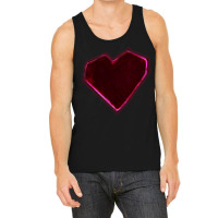 Bad At Love Red Abstract Tank Top | Artistshot