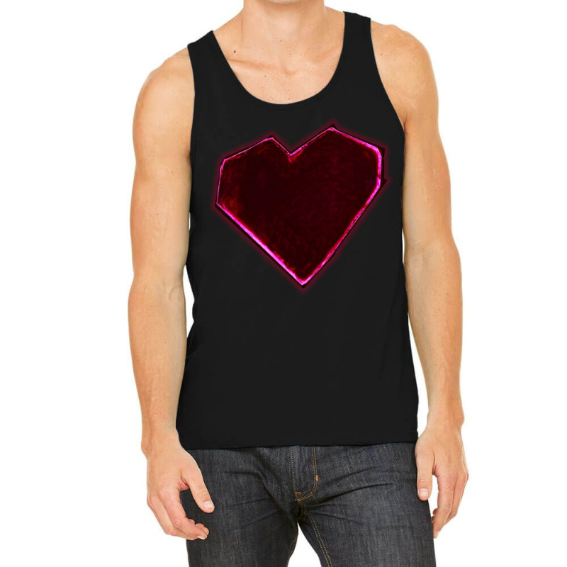 Bad At Love Red Abstract Tank Top by Cakrawala | Artistshot