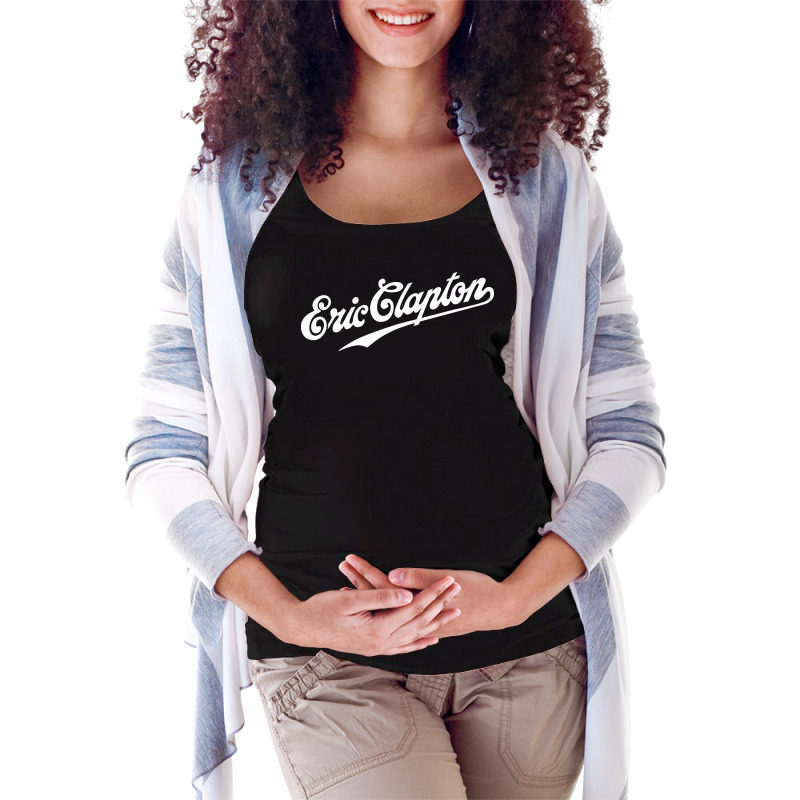 Eric Clapton Logo Maternity Scoop Neck T-shirt | Artistshot