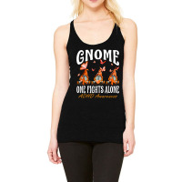 Gnome One Fights Alone Adhd Awareness Racerback Tank | Artistshot