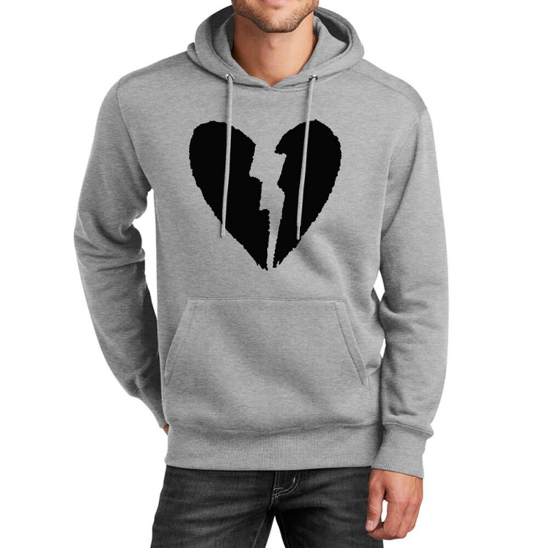 Broken Heart Unisex Hoodie by BLQS Apparel | Artistshot