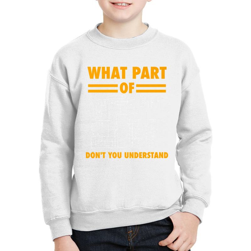 What Part Of Don T You Understand  Electronic Engineer Gift Youth Sweatshirt by sieuduong86 | Artistshot