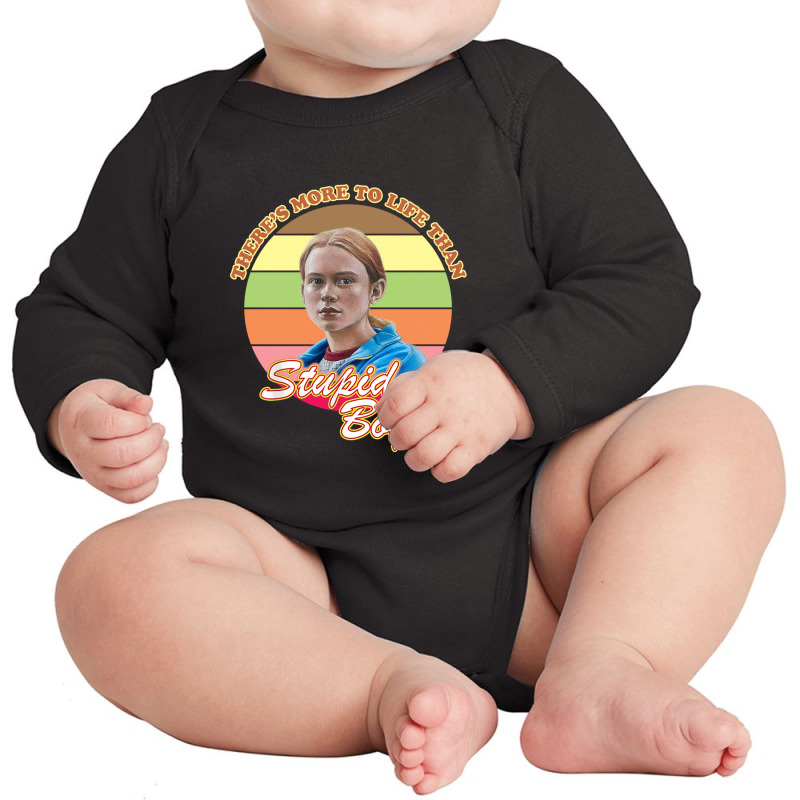 Things Barb So Hard Mother Fuckers Wanna Find Me Stranger Long Sleeve Baby Bodysuit | Artistshot