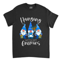 Hanging With My Gnomies Hanukkah Jewish Gnomes Chanukah Classic T-shirt | Artistshot