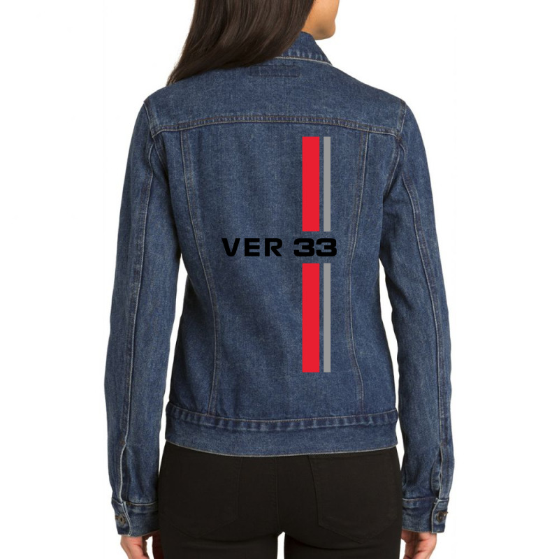 Ver 33 Ladies Denim Jacket by KennethShop | Artistshot