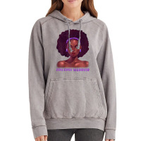 Womens Afro African American Black Woman Epilepsy Warrior T Shirt Vintage Hoodie | Artistshot