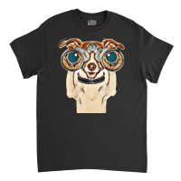 Dog Funny Binocular Animal Classic T-shirt | Artistshot