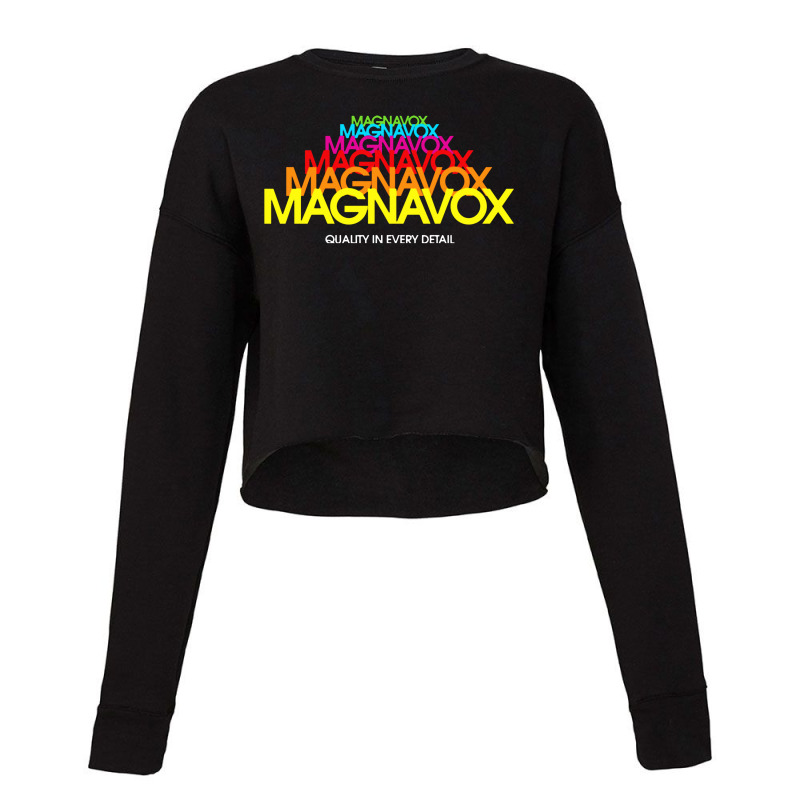 Magnavox Cropped Sweater by RomeoCuy | Artistshot