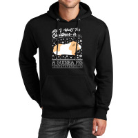 Christmas Is A Guinea Pig Knit Unisex Hoodie | Artistshot