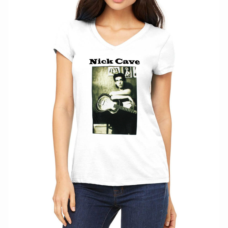 Nick Cave Women's V-Neck T-Shirt by RomeoCuy | Artistshot