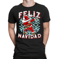 Feliz Navidad Dabbing Christmas Sombrero T Shirt T-shirt | Artistshot