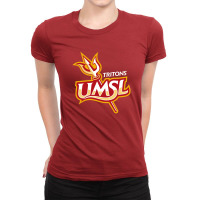 Ruby Red - The Umsl Tritons Ladies Fitted T-shirt | Artistshot