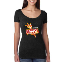 Ruby Red - The Umsl Tritons Women's Triblend Scoop T-shirt | Artistshot