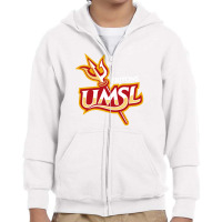 Ruby Red - The Umsl Tritons Youth Zipper Hoodie | Artistshot