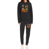 Halloween Christmas Australian Cattle Dog Hallothanksmas Hoodie & Jogger Set | Artistshot