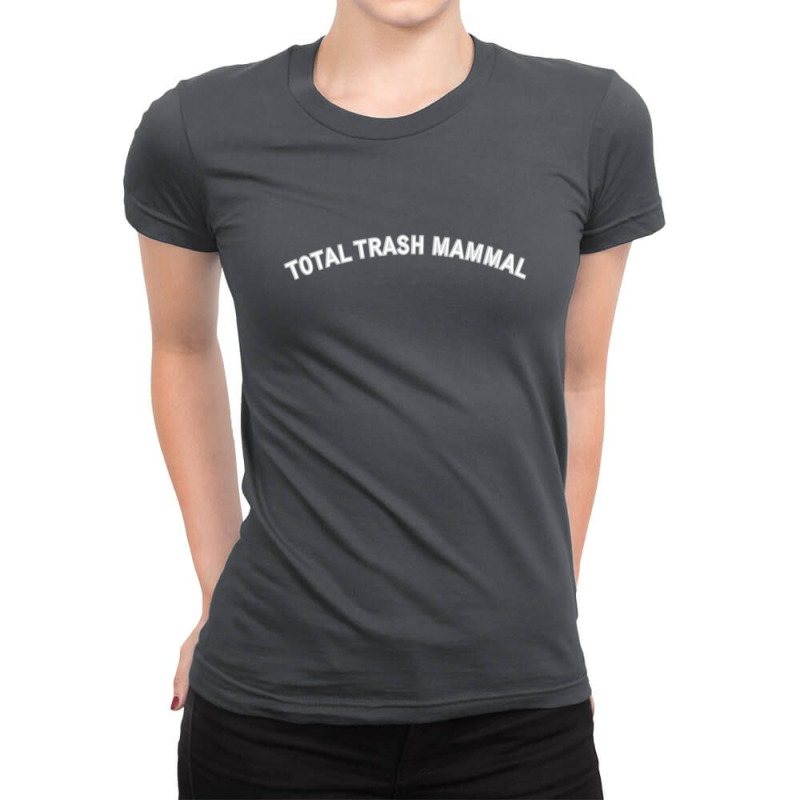 Total Trash Mammal Ladies Fitted T-Shirt by restu | Artistshot