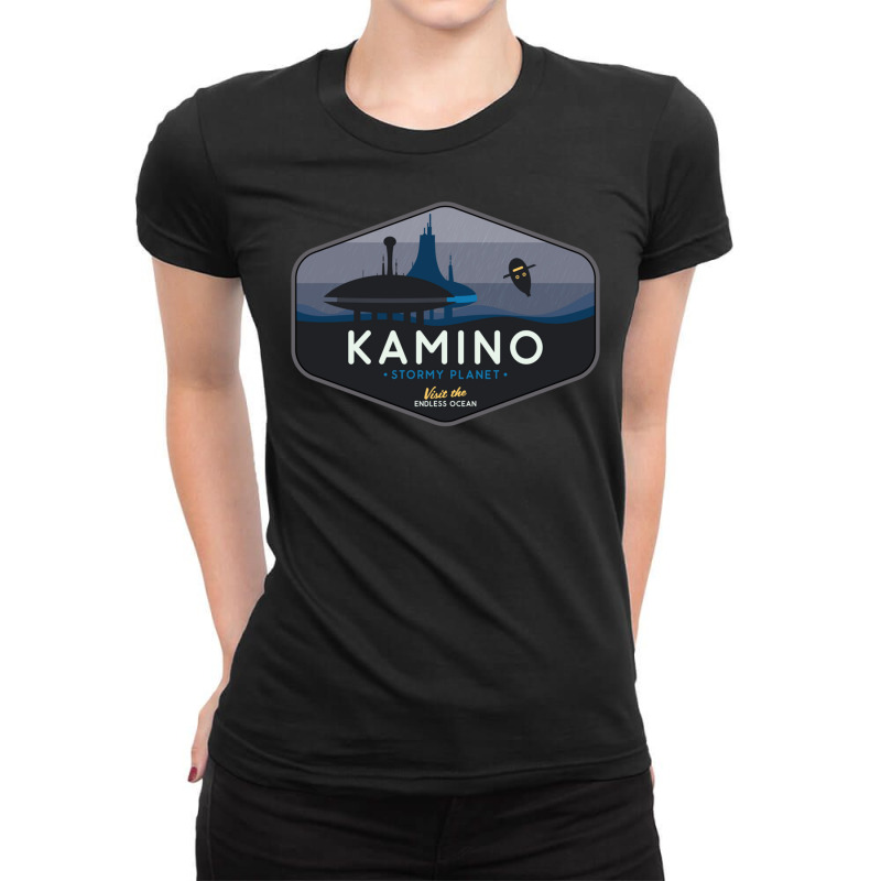 Kamino - Stormy Planet  Classic Ladies Fitted T-Shirt by JenniferYoung | Artistshot