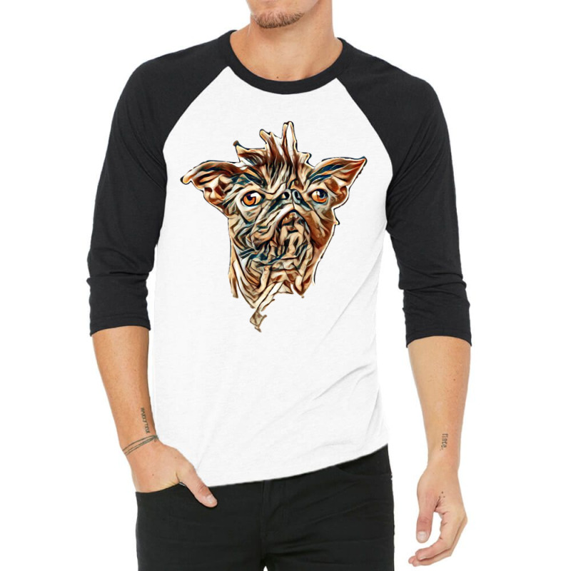 Ugly Animal Portrait Alone 3/4 Sleeve Shirt | Artistshot