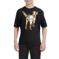 Dog Back Tail Isolated Youth Tee | Artistshot