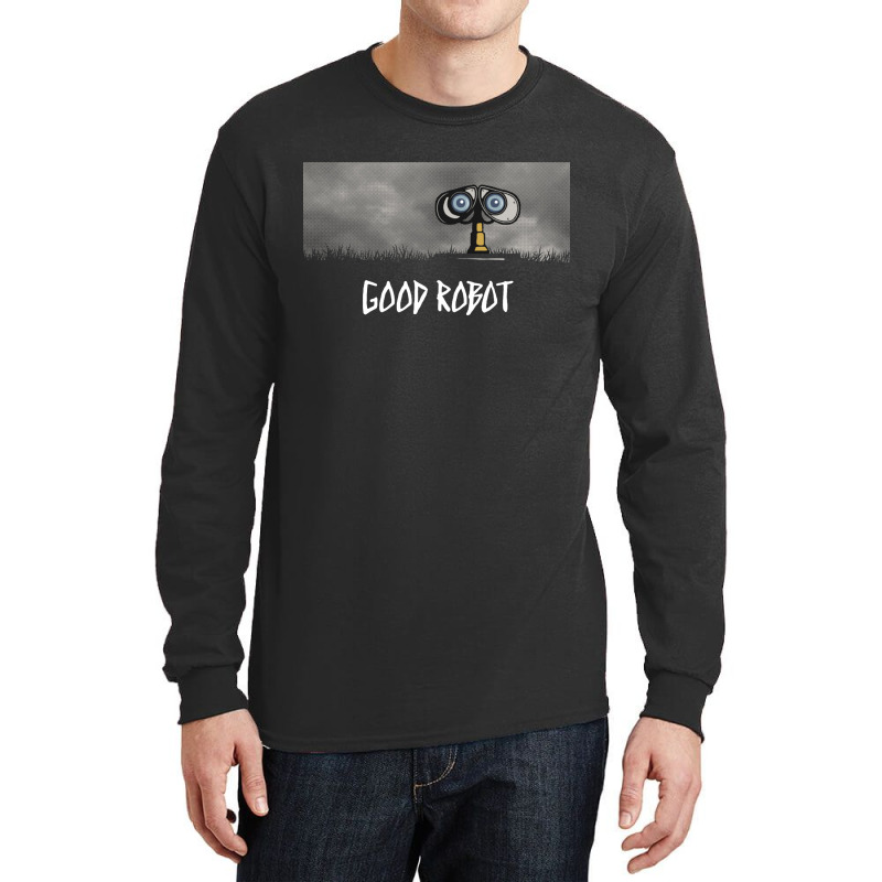 Good Robot Character Long Sleeve Shirts by restu | Artistshot