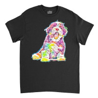 Dog Isolated Happy Cute Classic T-shirt | Artistshot