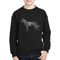 I Love My Australian Stumpy Tail Cattle Dog. Funny Gift Youth Sweatshirt | Artistshot