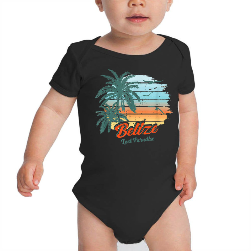 Belize Beach Belize Shirt Lost Paradise Baby Bodysuit by BrandalynSaetern | Artistshot