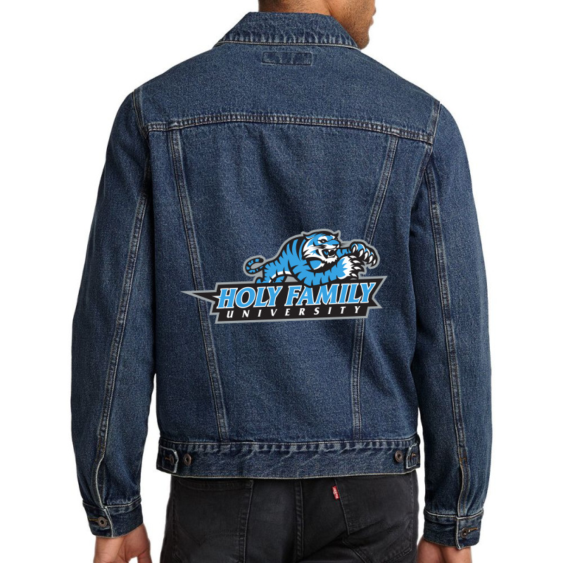 Holy Family University, Tigers Men Denim Jacket | Artistshot