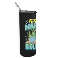 Future Marine Biologist Ocean Life Marine Biology Student Skinny Tumbler | Artistshot