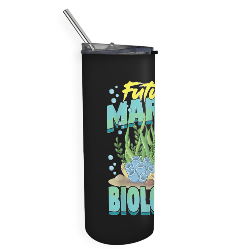 Future Marine Biologist Ocean Life Marine Biology Student Skinny Tumbler | Artistshot