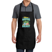 Future Marine Biologist Ocean Life Marine Biology Student Full-length Apron | Artistshot