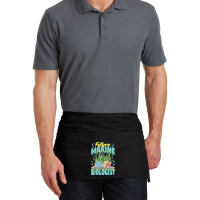 Future Marine Biologist Ocean Life Marine Biology Student Waist Apron | Artistshot