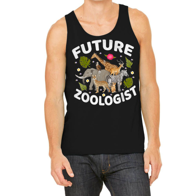 Future Zoologist Animal Zoo Safari Funny Tank Top by WirtzRichard | Artistshot