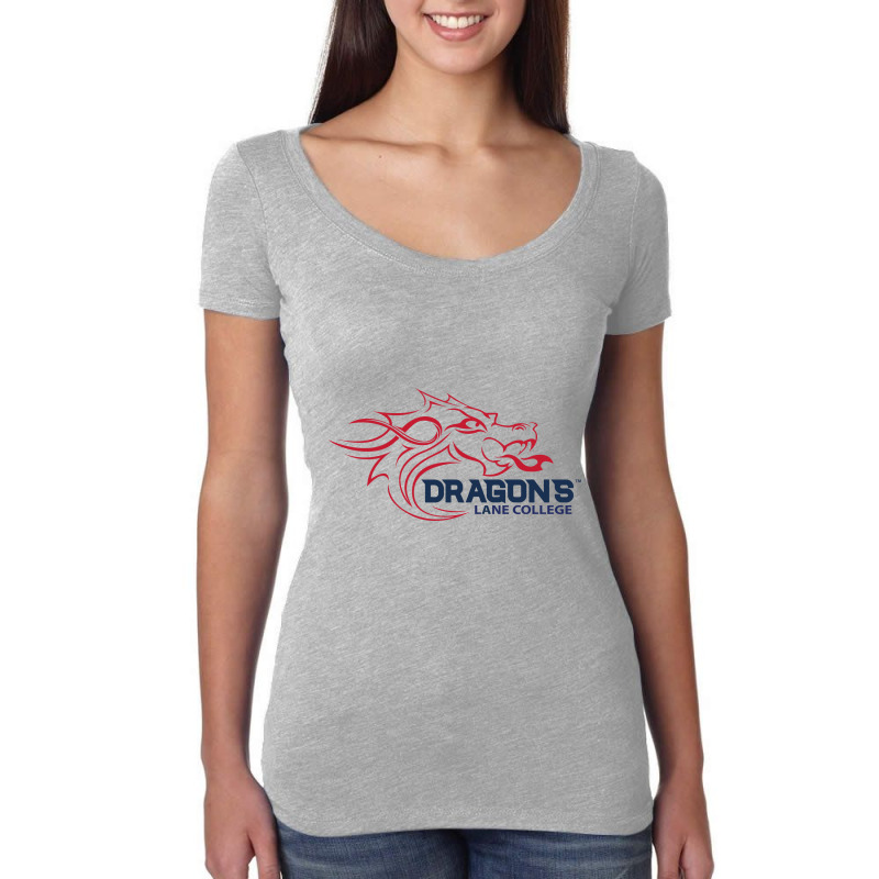 Lane College Dragons. Women's Triblend Scoop T-shirt by DelilahAgnes | Artistshot