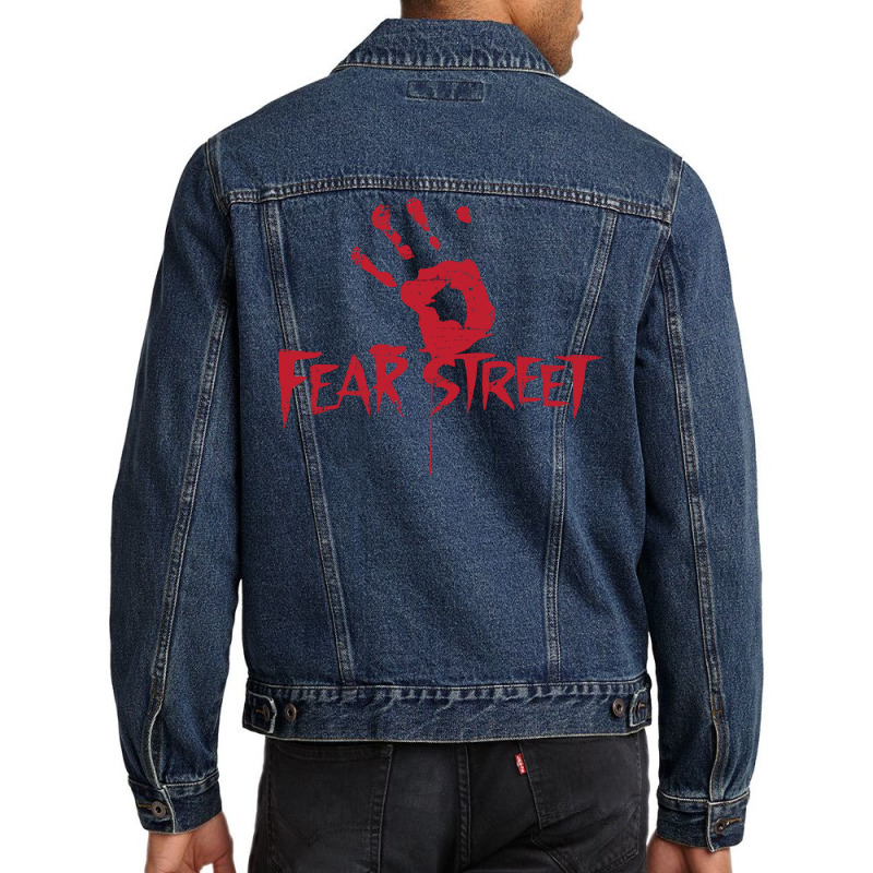 Fear Street Vintage Men Denim Jacket | Artistshot