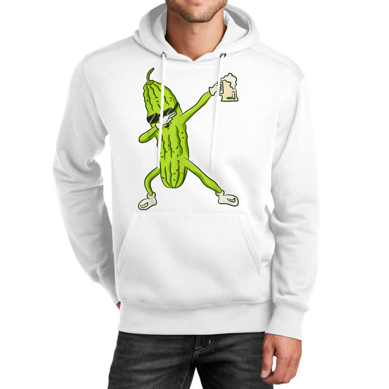 Dabbing Pickle Shir Dancing Cucumber Lover Funny Gifts Beer T Shirt Unisex Hoodie | Artistshot