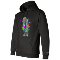 Paisley Bart Champion Hoodie | Artistshot