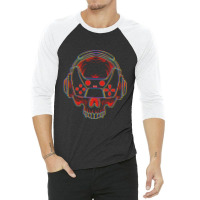 Skull Gamer 3/4 Sleeve Shirt | Artistshot