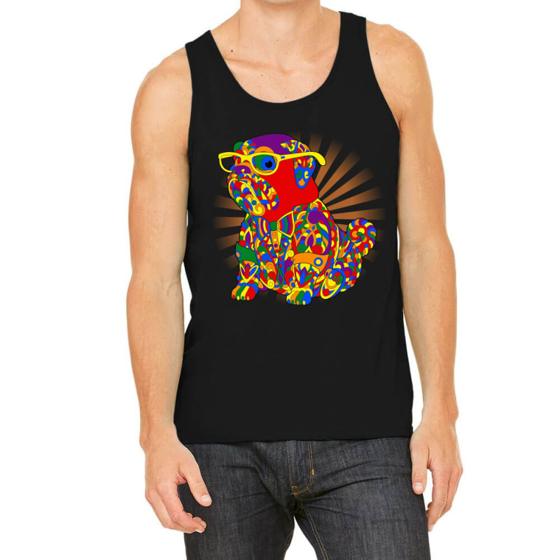 Rainbow Dog Tank Top | Artistshot