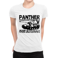 Panther Tank Ladies Fitted T-shirt | Artistshot