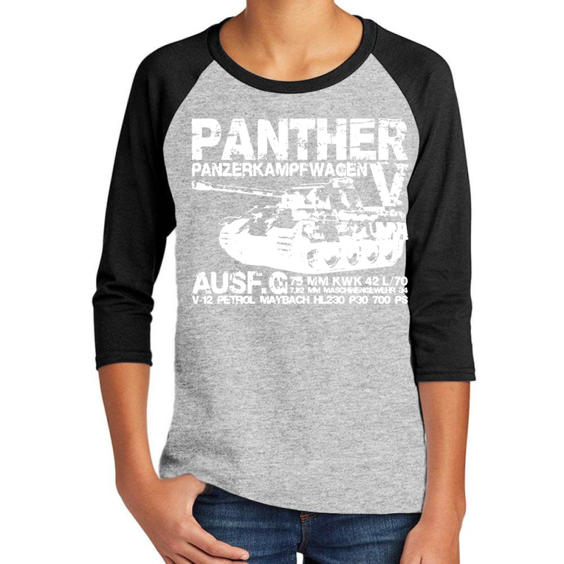 Panther Tank Youth 3/4 Sleeve by veelra50534 | Artistshot