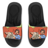 Warm Milk Slap   Ben Stiller Slide Sandal | Artistshot