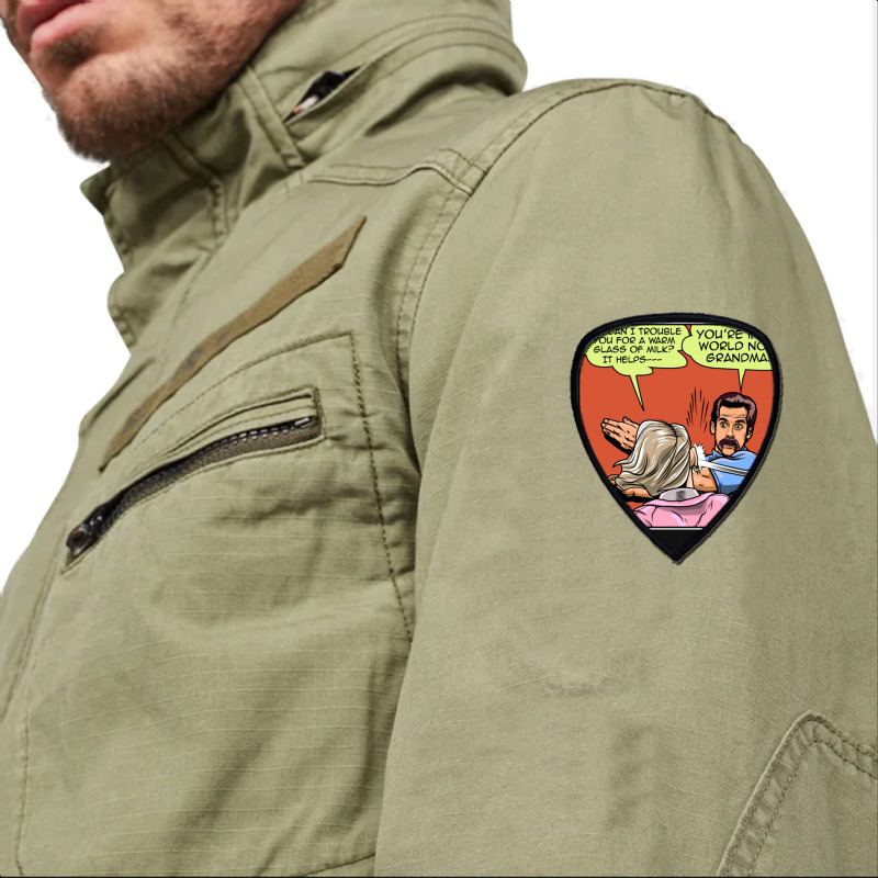 Warm Milk Slap   Ben Stiller Shield S Patch | Artistshot