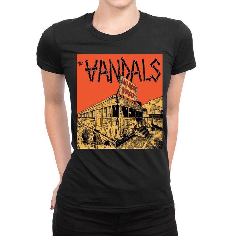 The Vandals Ladies Fitted T-Shirt by desnanda | Artistshot