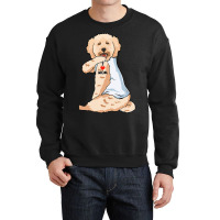 I Love Mom Tattoo Poodle Mom Dog Lover Women Crewneck Sweatshirt | Artistshot