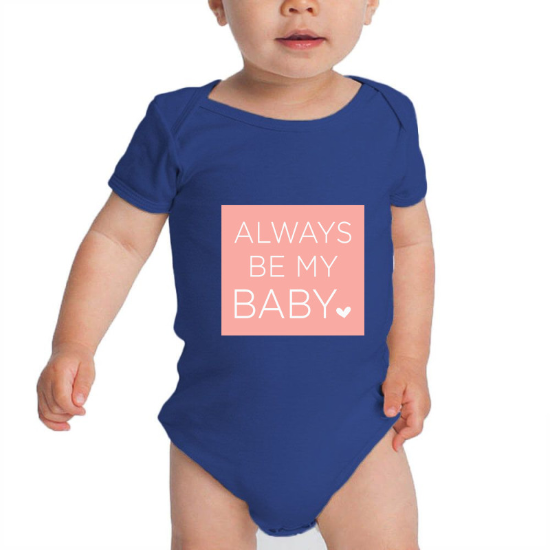 Mariah Carey  Always Be My Baby (typography) Baby Bodysuit by kulakanes | Artistshot